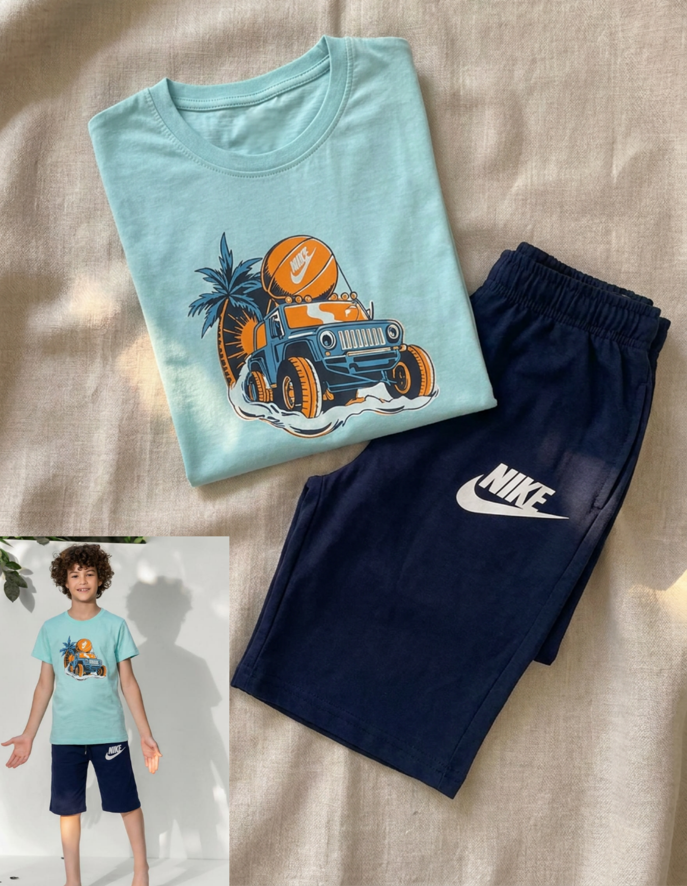 Summer boy pajama moana 113-213