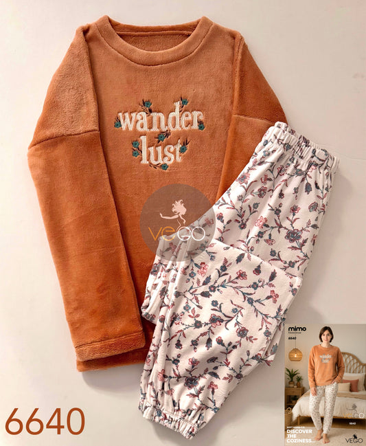 Winter women pajama mimo 6640