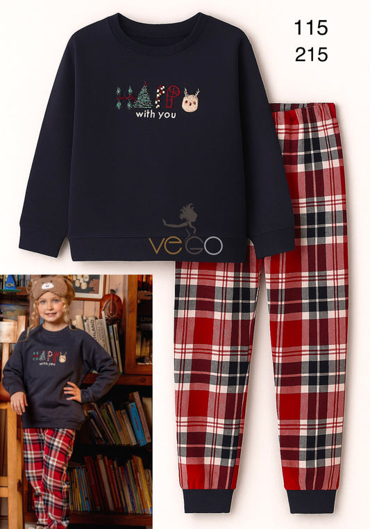 Winter girl pajama mimo 115-215