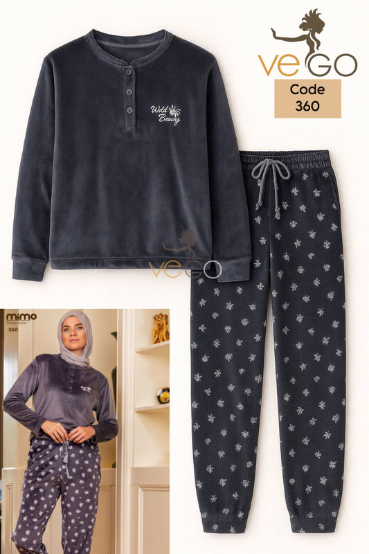 Winter women pajama mimo 360