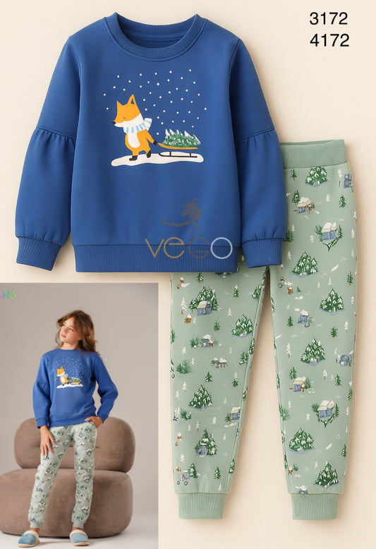 Winter girl pajama moana 3172-4172