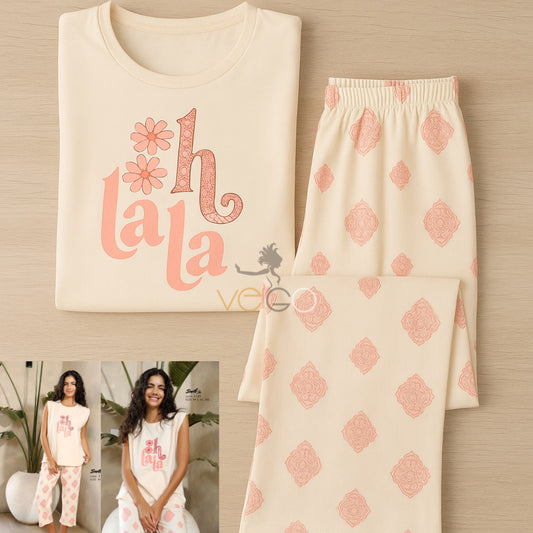 Summer women pajama smile permoda