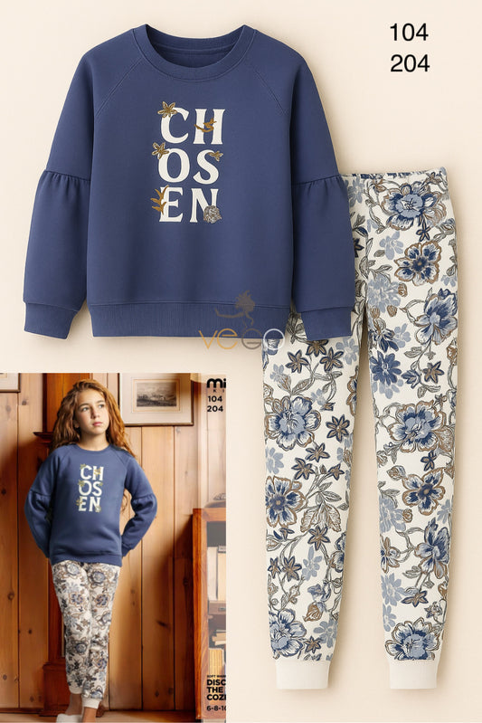 Winter girl pajama mimo 104-204