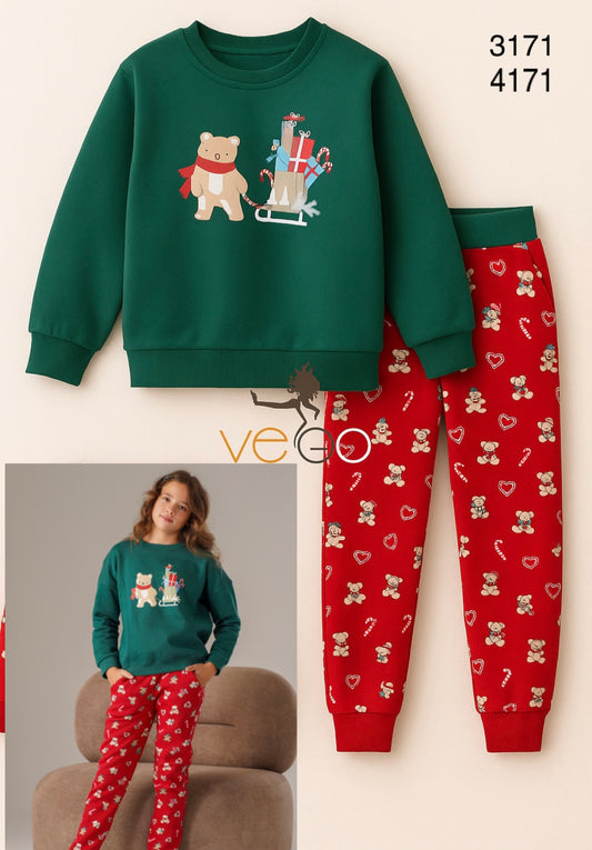 Winter girl pajama moana 3171 - 4171