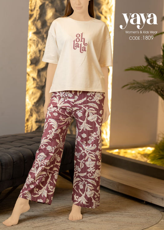 Summer women pajama yaya pant