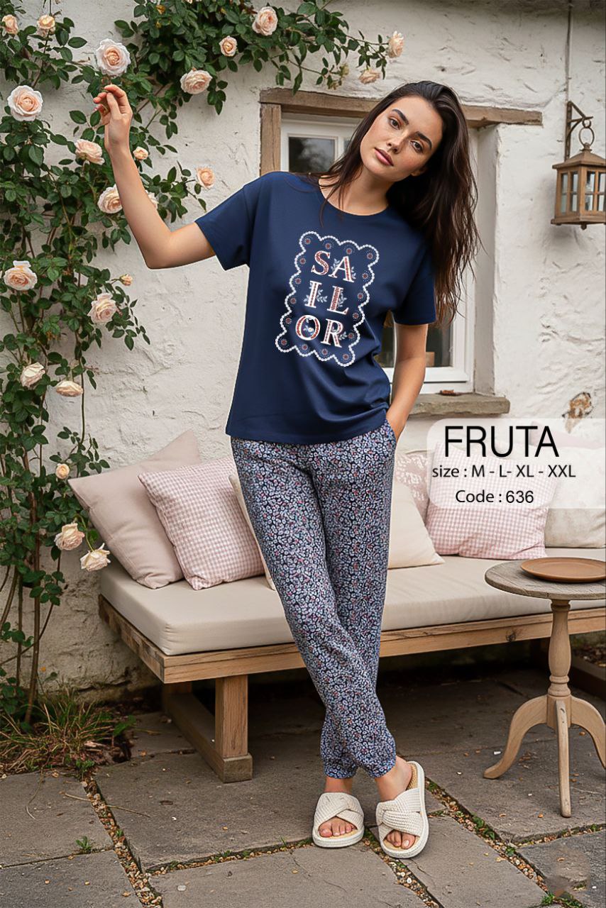 Summer women pajama fruta pant 636-936