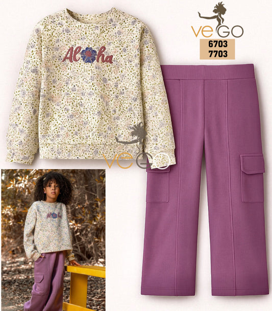 Winter girl pajama yaya 6703-7703
