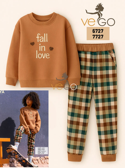 Winter girl pajama yaya 6727-7727