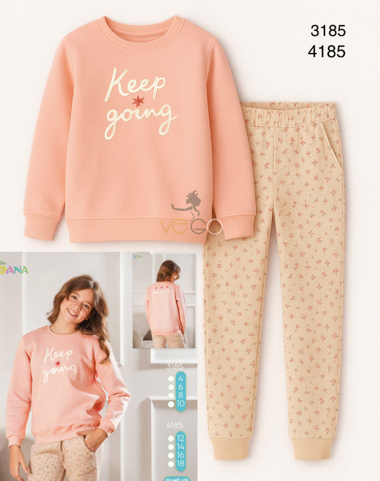 Winter girl pajama moana 3185-4185