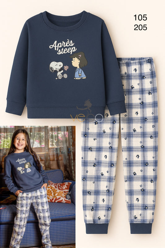 Winter girl pajama mimo 105-205