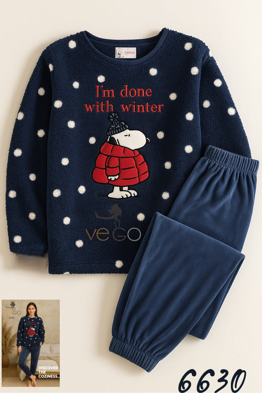Winter women pajama mimo 6630