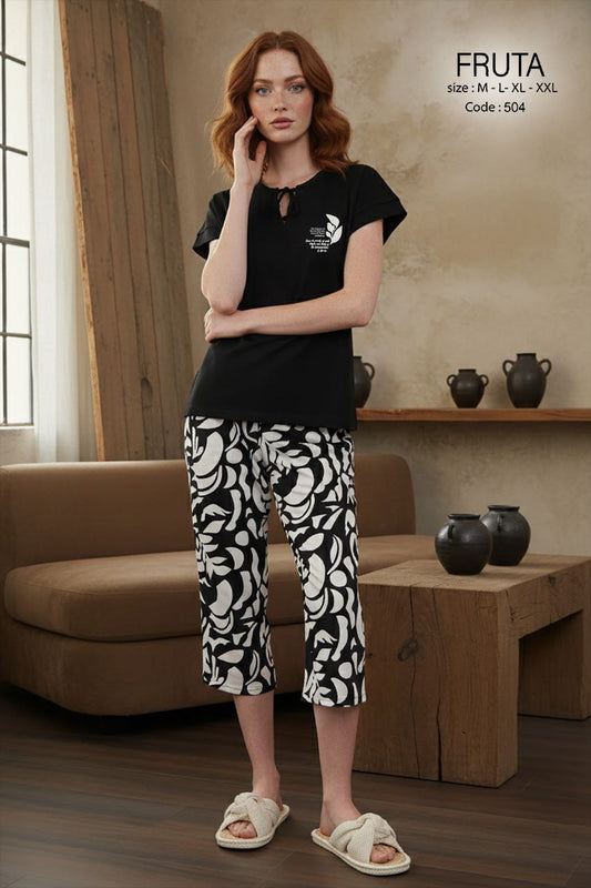 Summer women pajama fruta permoda 504
