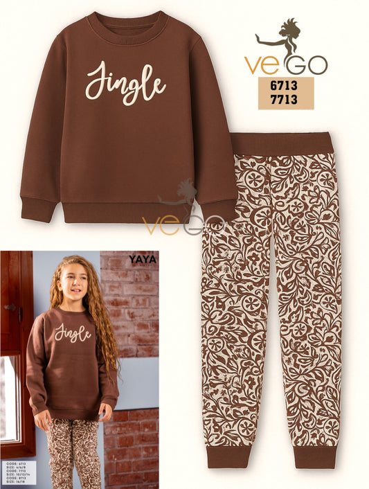 Winter girl pajama yaya 6713-7713