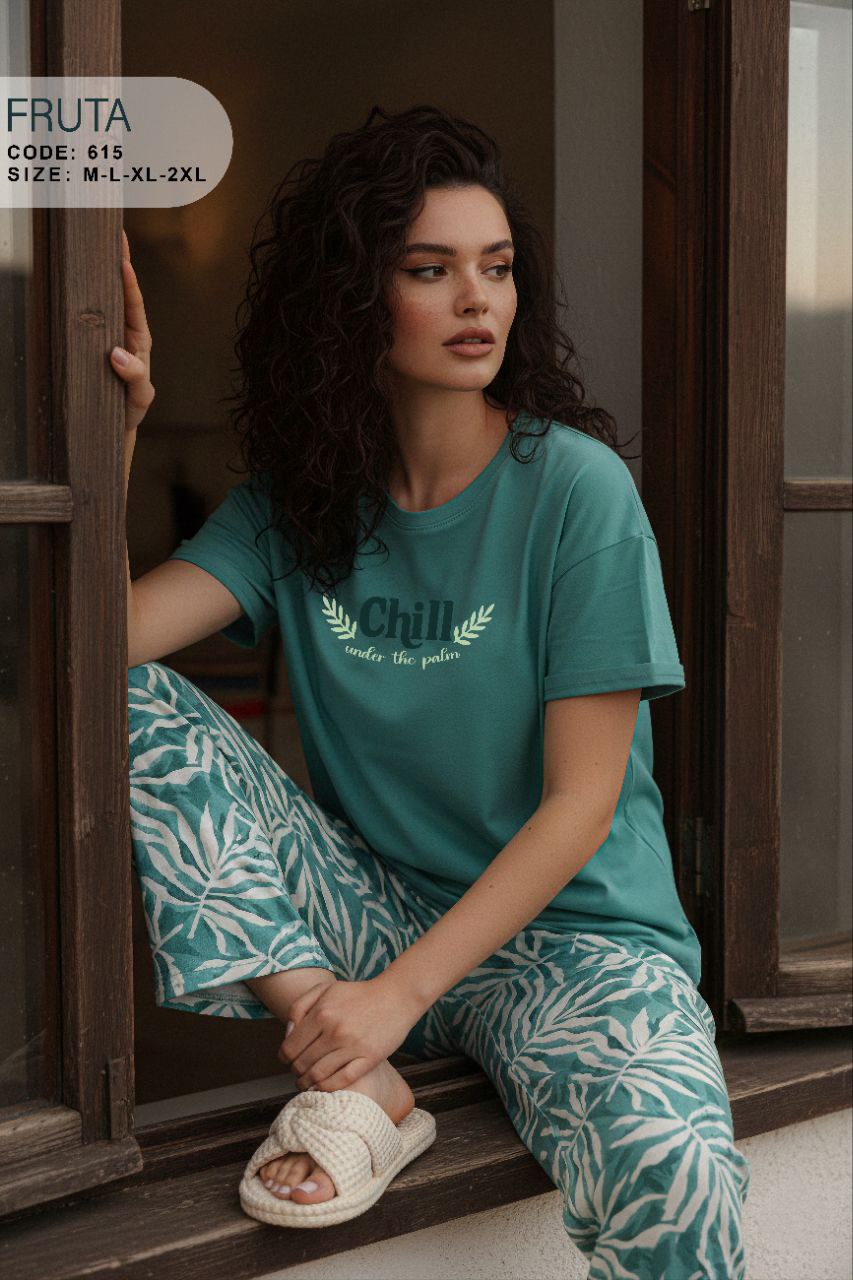 Summer women pajama fruta pant 615