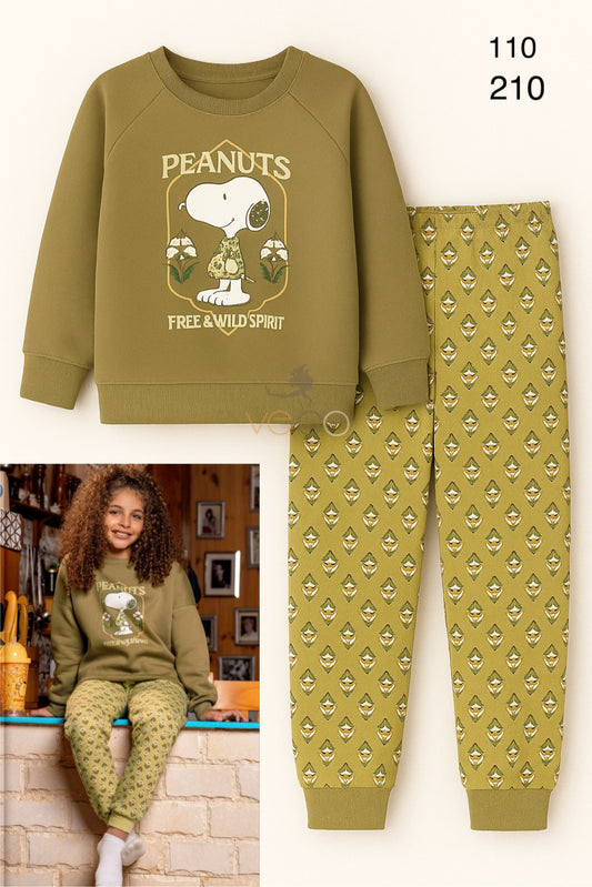 Winter girl pajama mimo 110-210