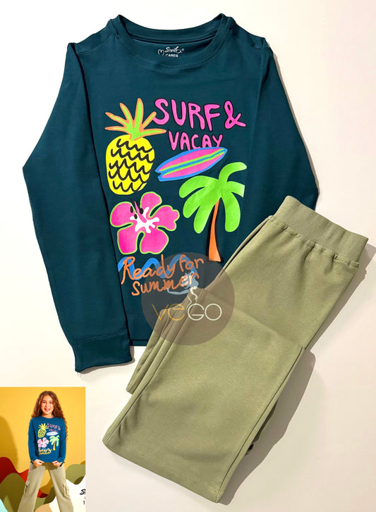 Summer girl pajama سمايل