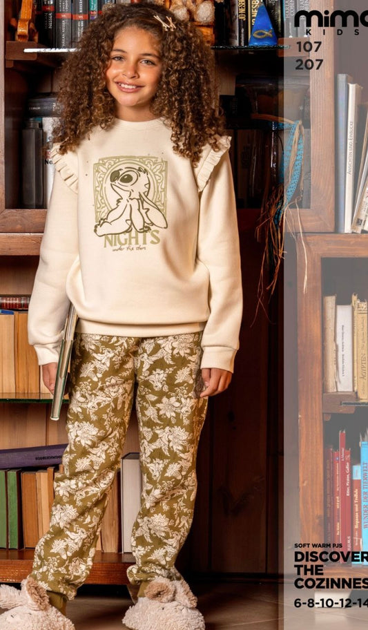 Winter girl pajama mimo 107-207