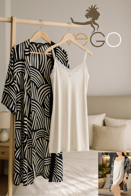 Summer women pajama yaya robe