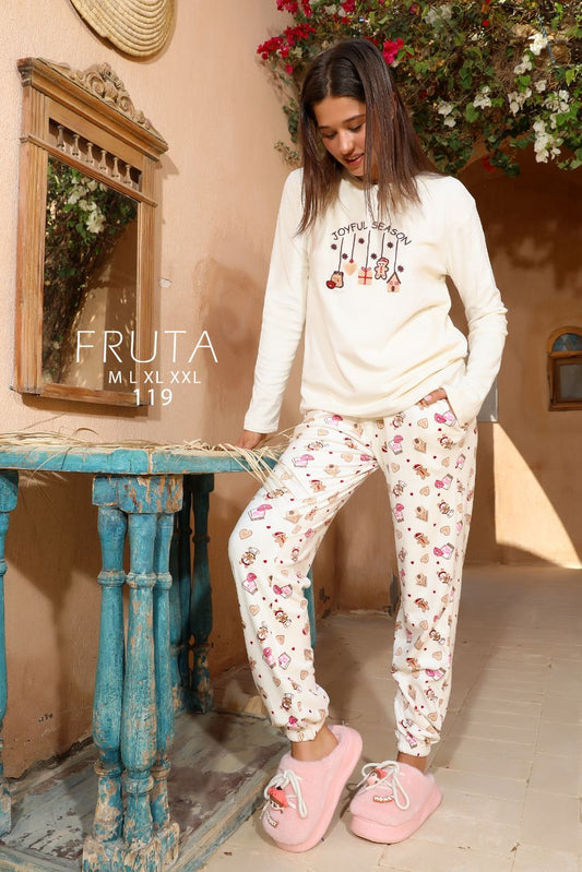 Winter women pajama fruta 119