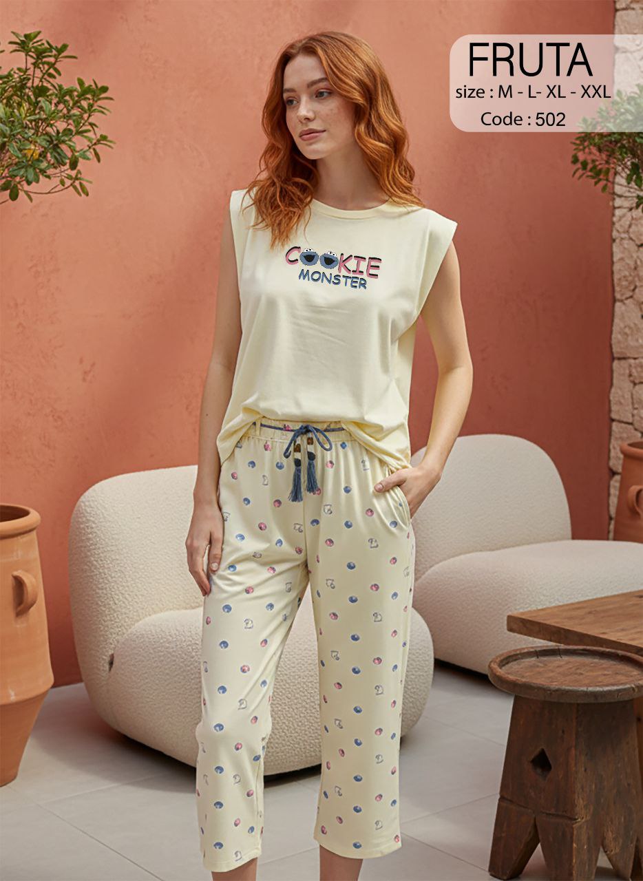 Summer women pajama fruta 502