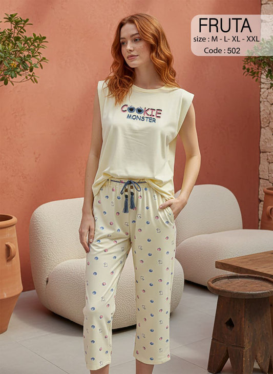 Summer women pajama fruta 502