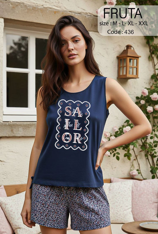 Summer women pajama fruta 436
