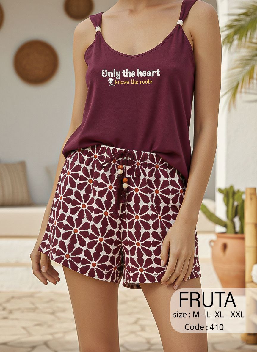 Summer women pajama fruta 410