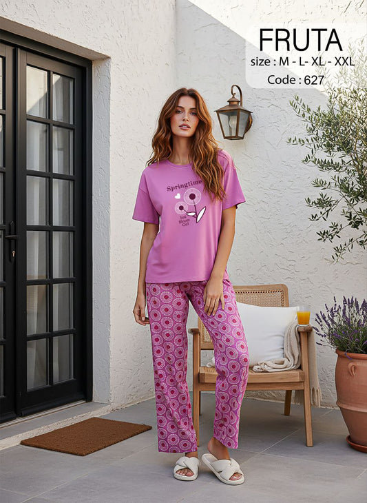 Summer women pajama fruta pant 627-927