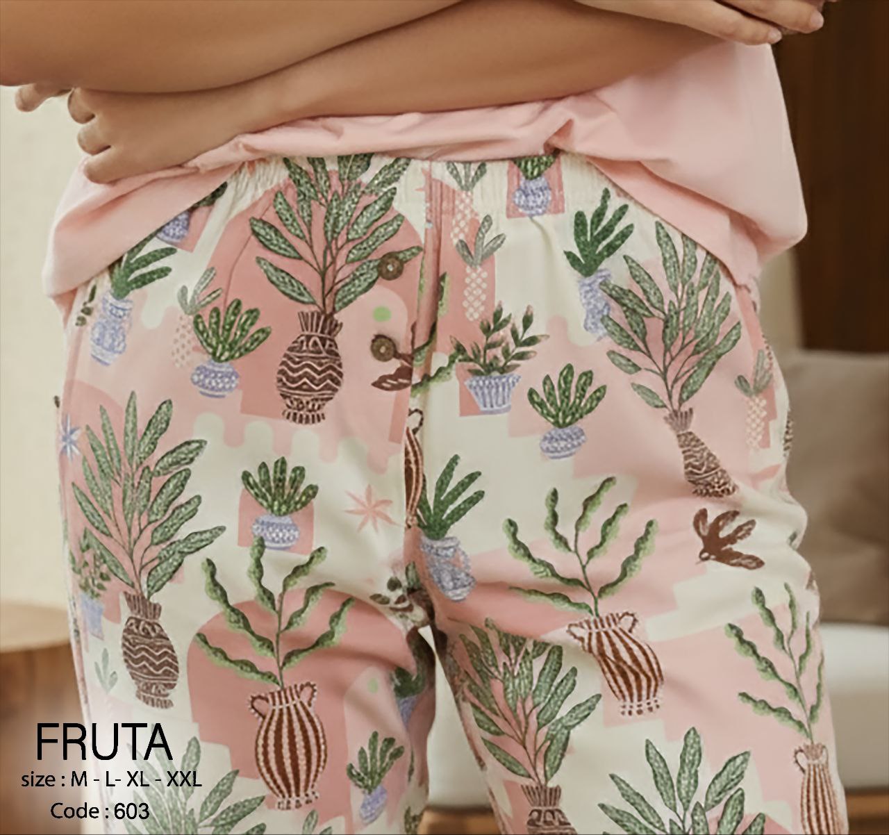 Summer women pajama fruta pant 603