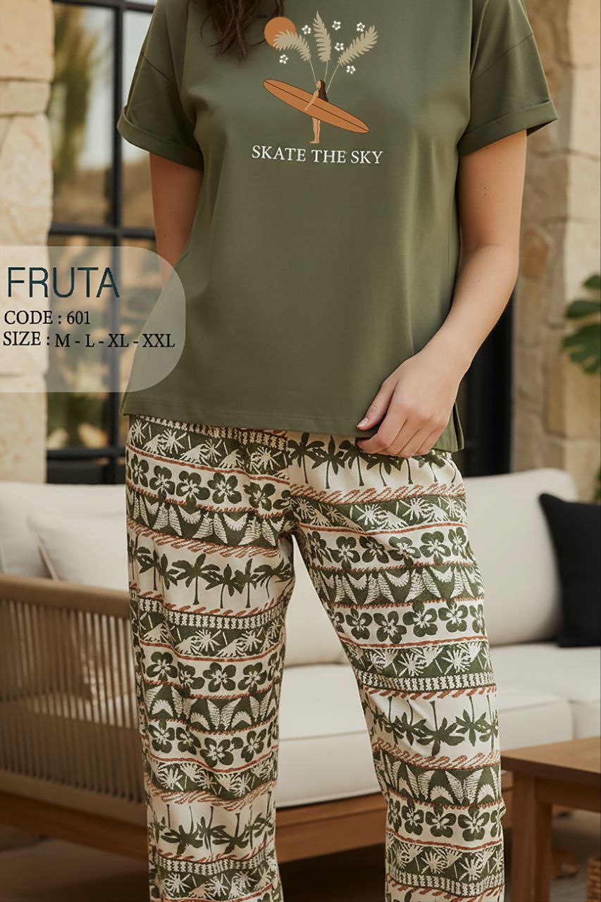 Summer women pajama fruta pant 601-901