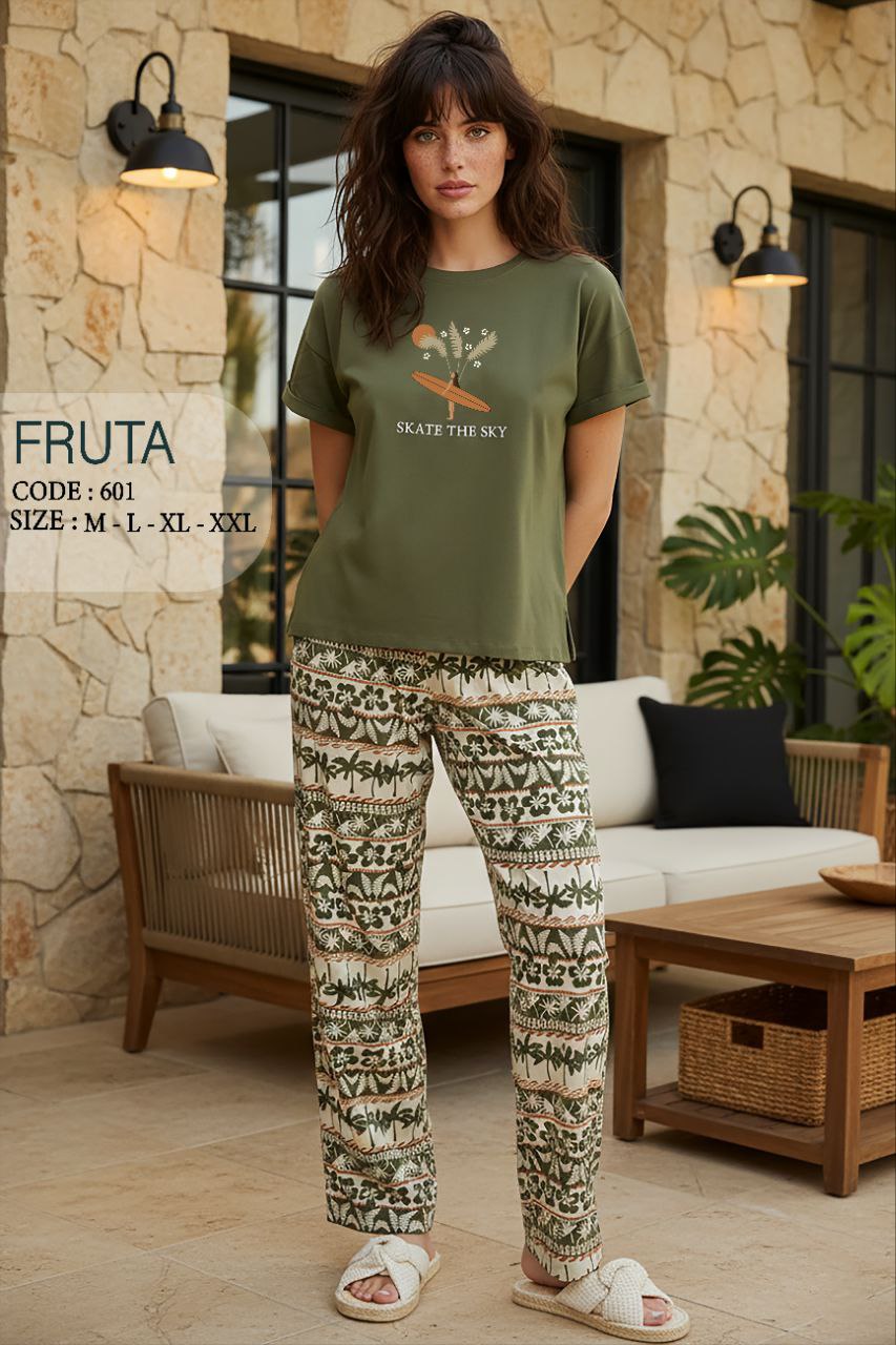 Summer women pajama fruta pant 601-901