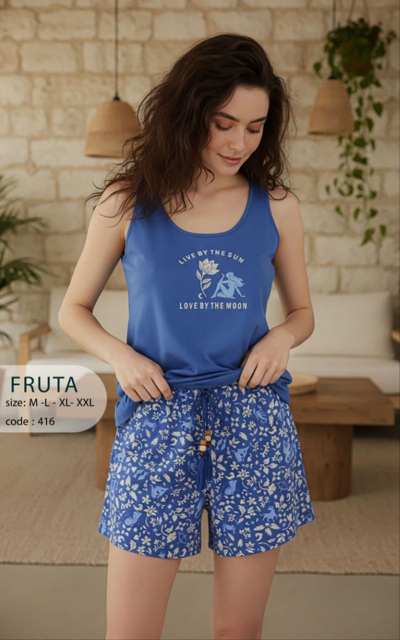 Summer women pajama fruta 416