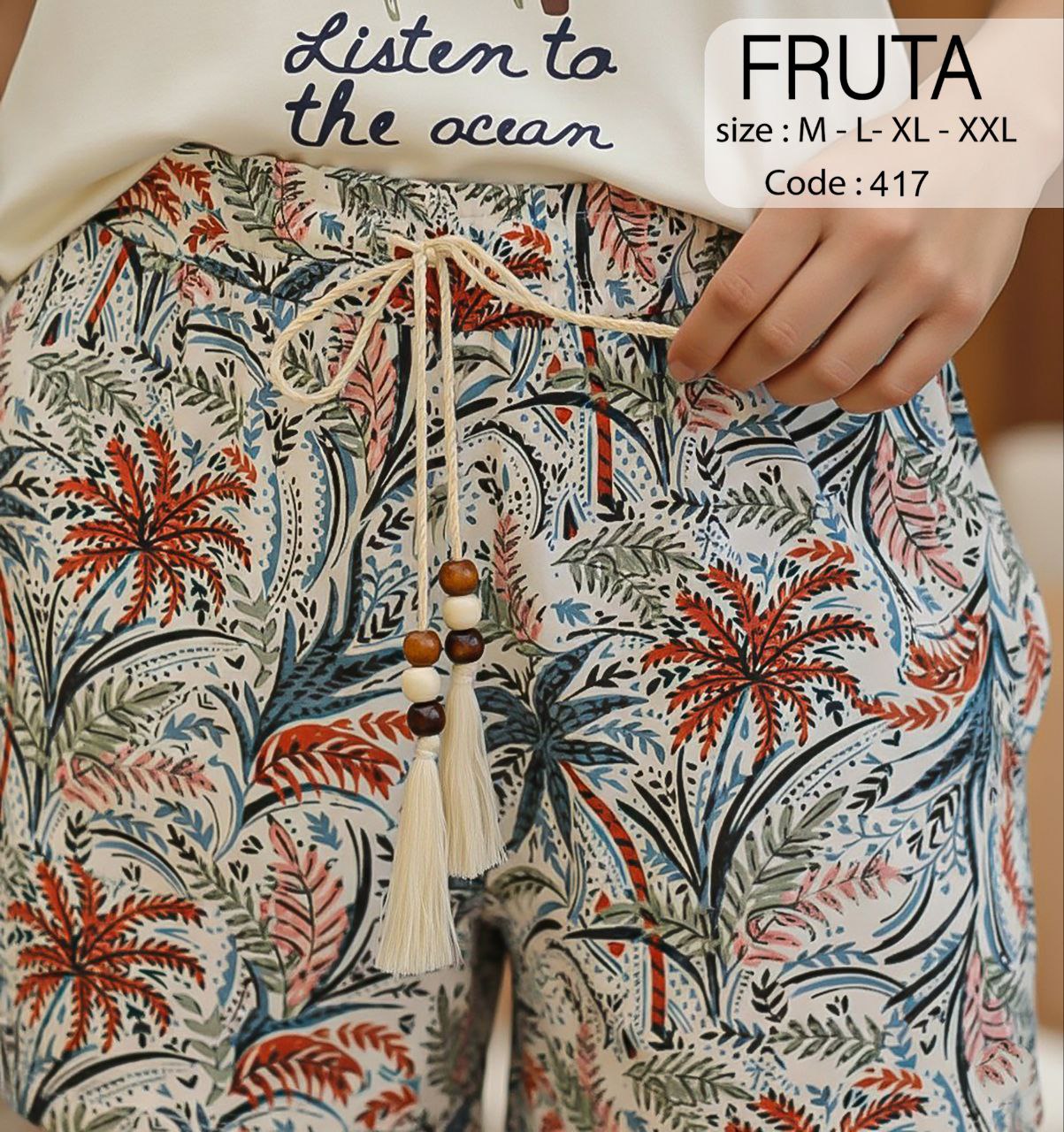 Summer women pajama fruta 417