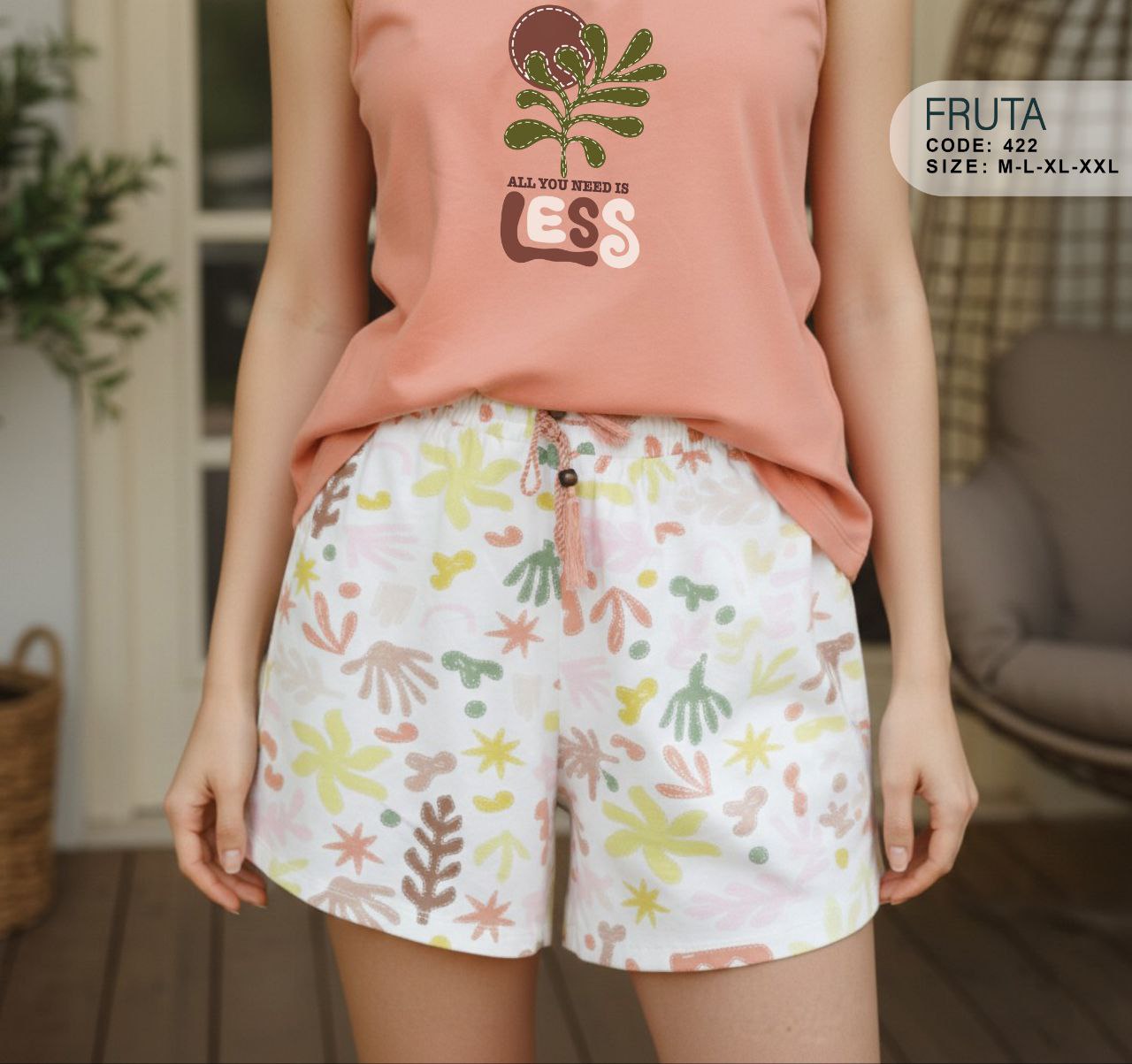 Summer women pajama fruta 422