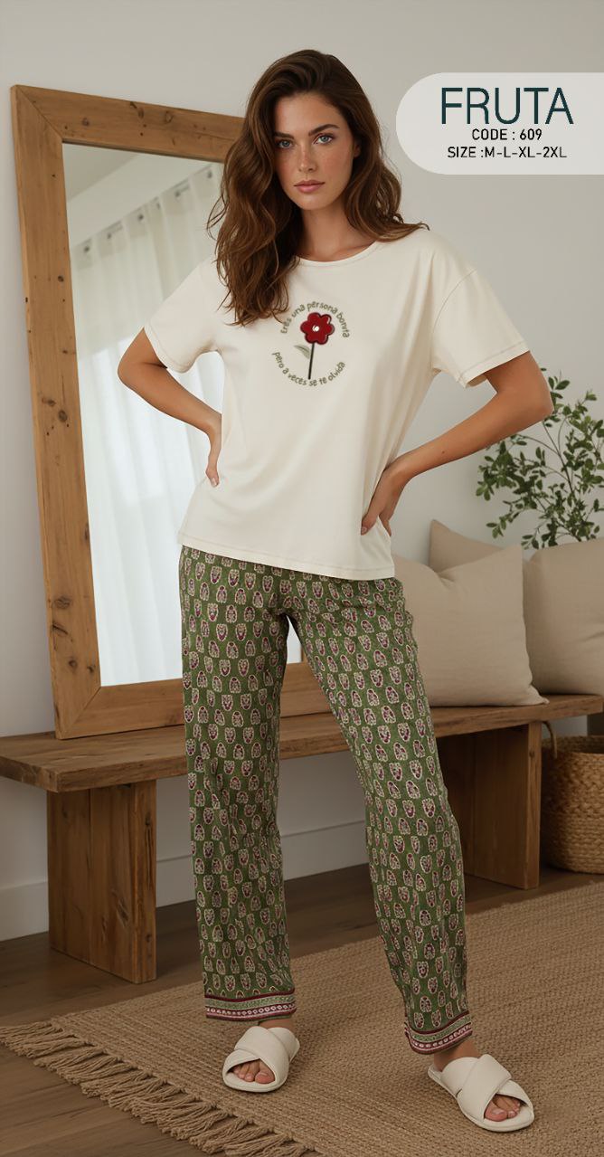 Summer women pajama fruta pant 609
