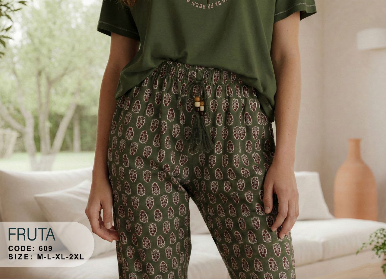 Summer women pajama fruta pant 609