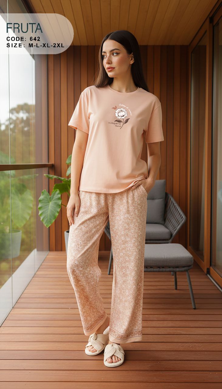 Summer women pajama fruta pant 642
