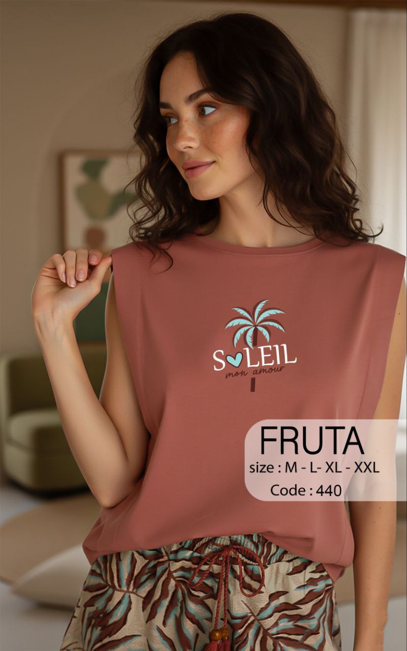 Summer women pajama fruta 440