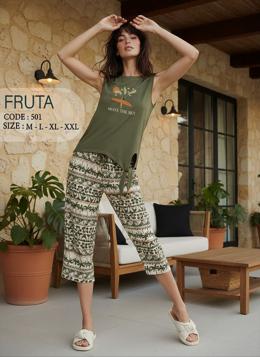 Summer women pajama fruta 501