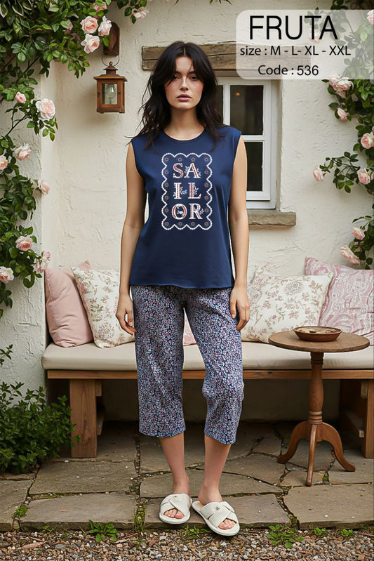 Summer women pajama fruta 536