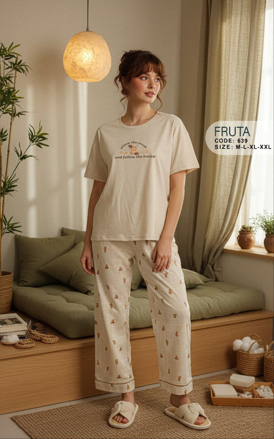 Summer women pajama fruta pant 639