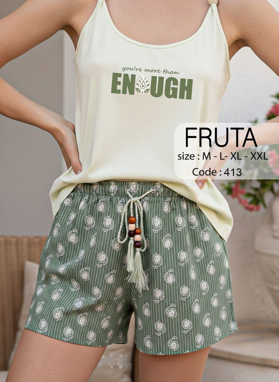 Summer women pajama fruta 413