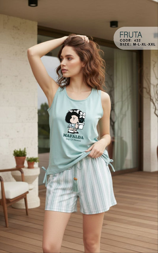 Summer women pajama fruta 432