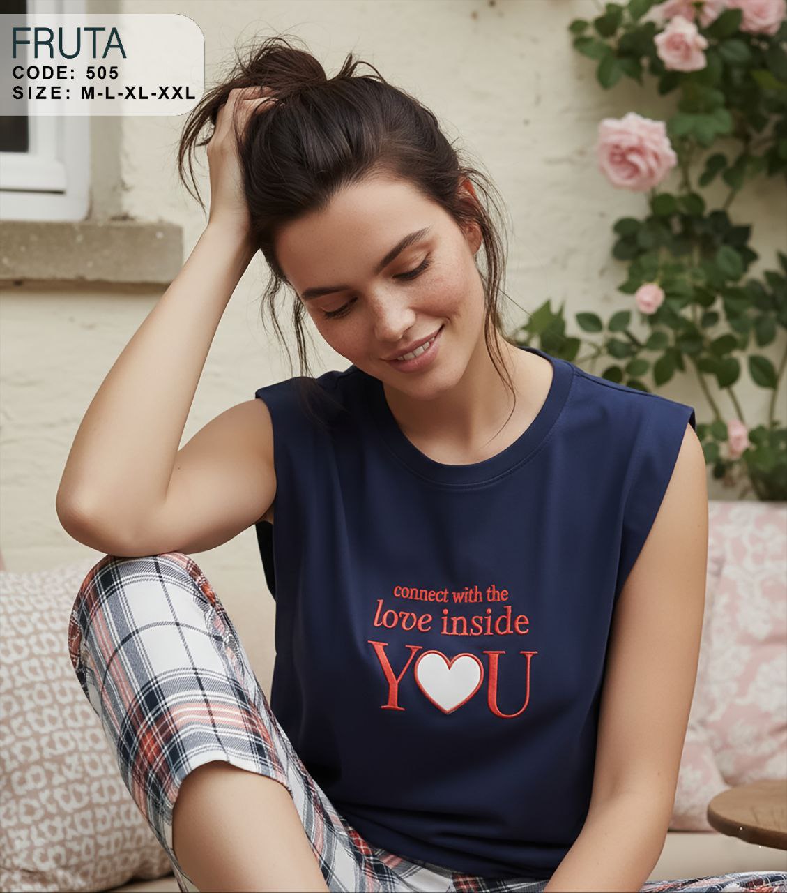Summer women pajama fruta 505