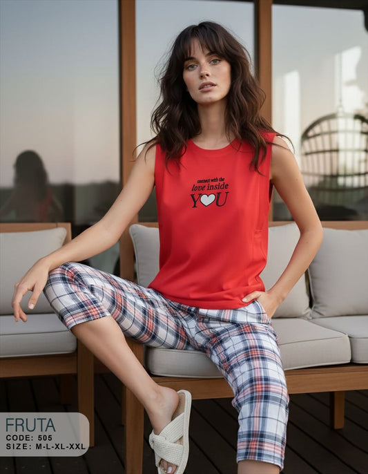 Summer women pajama fruta 505