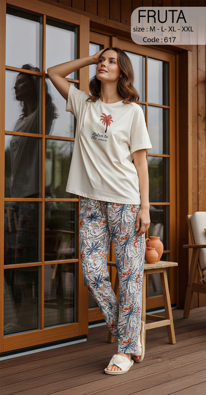 Summer women pajama fruta pant 617