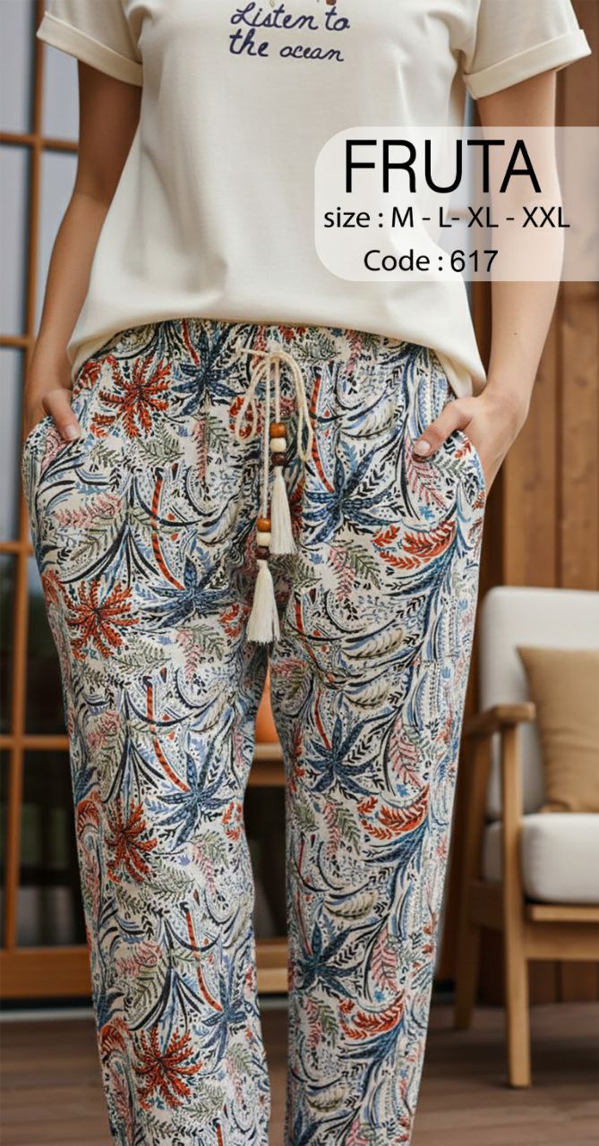 Summer women pajama fruta pant 617