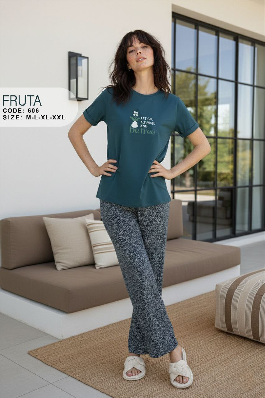 Summer women pajama fruta pant 606