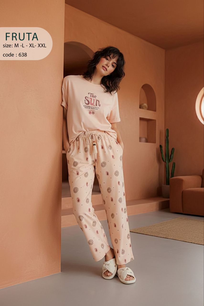 Summer women pajama fruta pant 638
