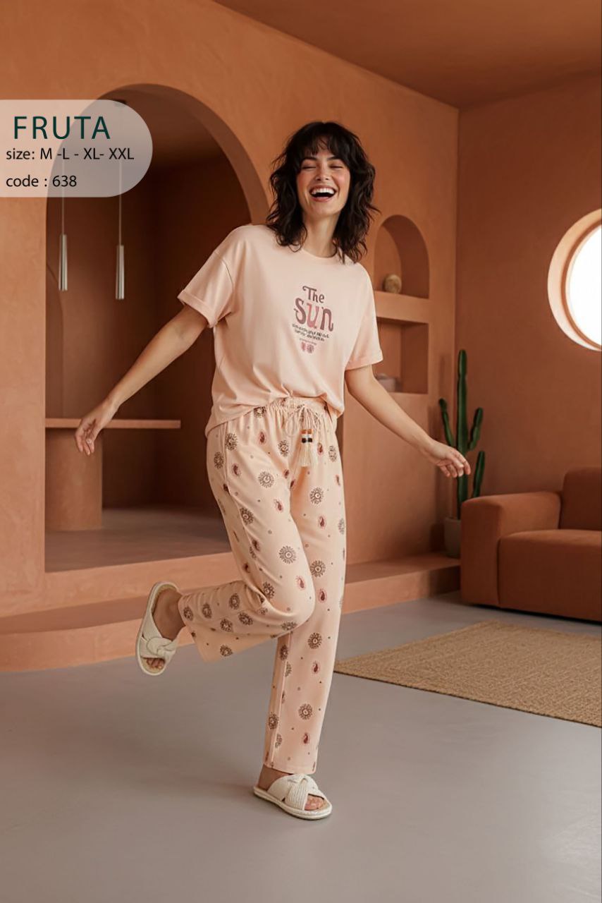 Summer women pajama fruta pant 638
